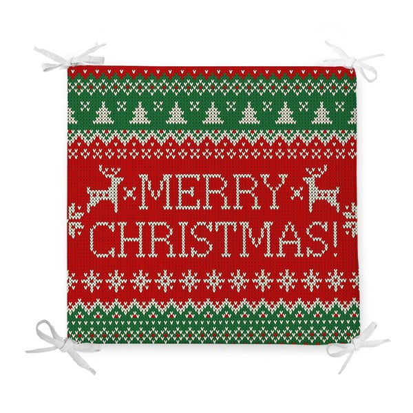 Jõulupadi istmepadi puuvillase Merryga, 42 x 42 cm - Minimalist Cushion Covers