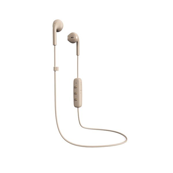 Bezdrátová sluchátka v tělové barvě Happy Plugs Earbud-image-1