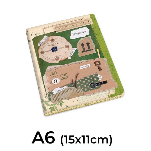 Töövihikud 2tk komplektis, 192lk A6 formaadis Rispetto - Kartos-image-2