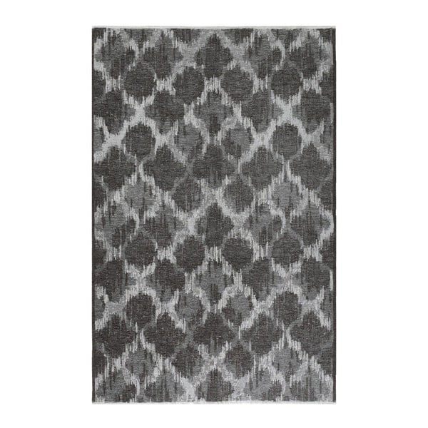 Oboustranný šedý koberec Vitaus Camila, 77 x 200 cm