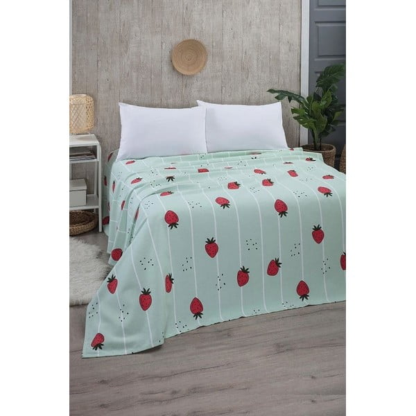 Mündivärvi puuvillane voodikate 170x230 cm Strawberry - Mila Home