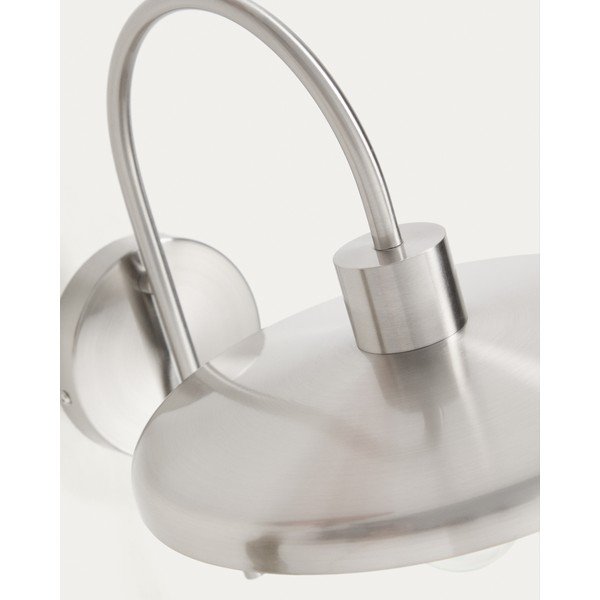 Hõbedane seinalamp ø 27 cm Nuvira - Kave Home-image-4