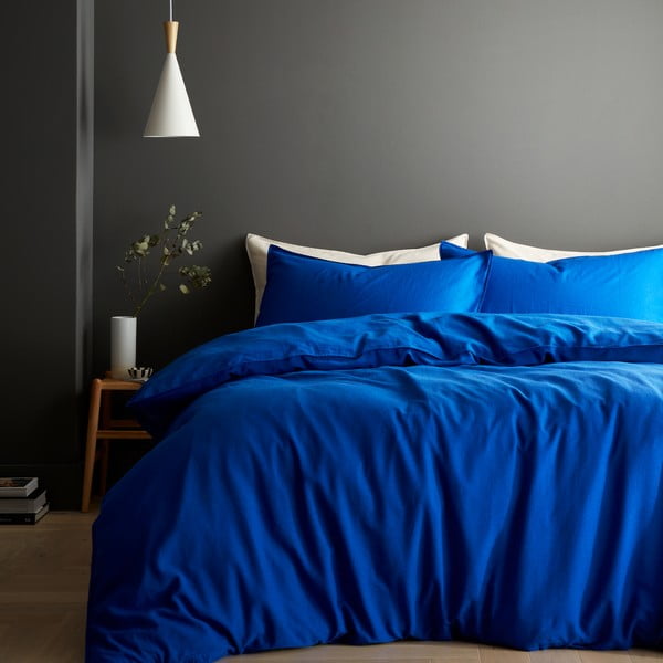 Sinine pikendatud voodipesu kaheinimesevoodile 230x220 cm Relaxed - Content by Terence Conran