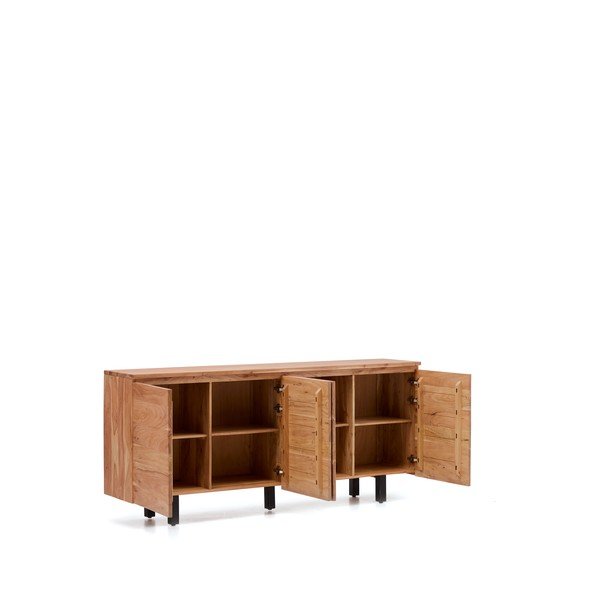 Akaatsiapuidust kummut 200x88x40 cm Uxue - Kave Home-image-3