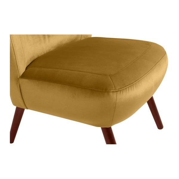 Kollane tugitool Velvet Sari - Max Winzer-image-3