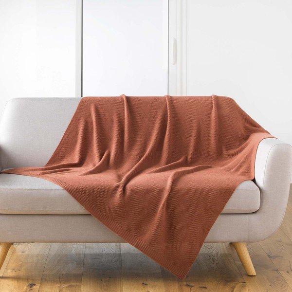 Kootud tekk 125x150 cm Tricotine - douceur d'intérieur-image-1