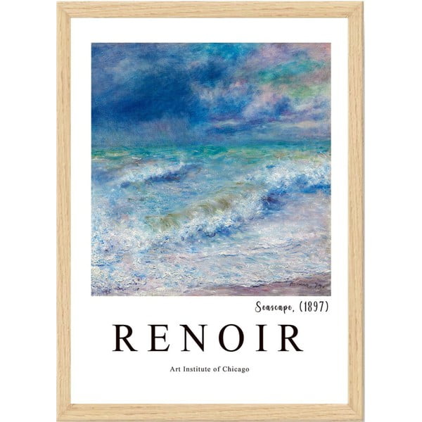Plakat raamides 35x45 cm Renoir - Wallity