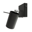 Must metallist kohtvalgusti ø 6 cm Etna - Sollux