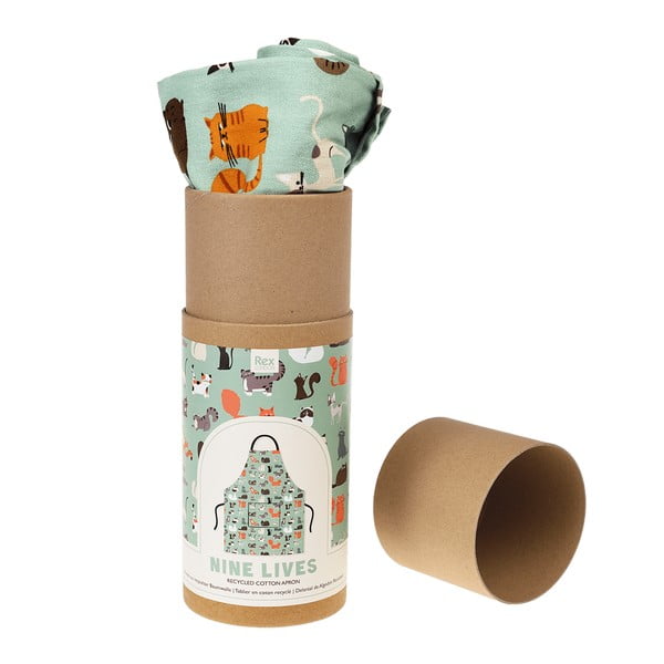 Ringlussevõetud puuvillast valmistatud põlled Nine Lives - Rex London-image-2