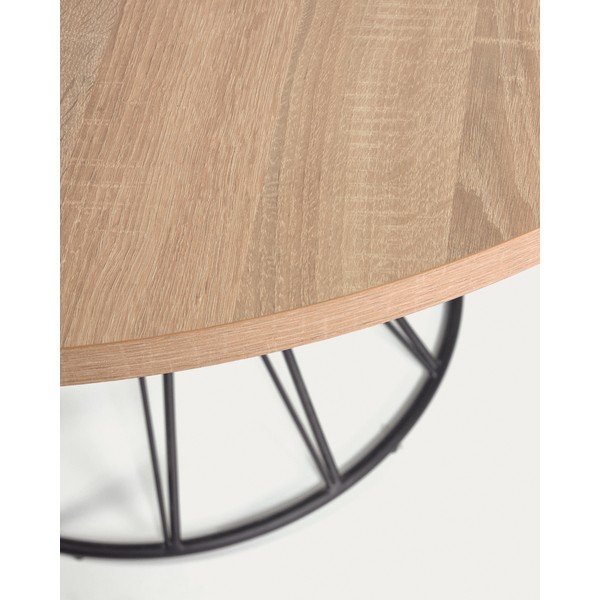 Ümmargune söögilaud ø 120 cm Niut - Kave Home-image-3