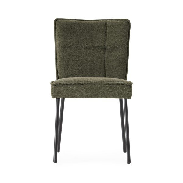 Rohelised polsterdatud söögitoolid 2 tk komplektis Vesta - MOME-image-3