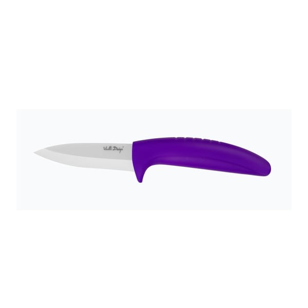 Keramický krájecí nůž, 7,5 cm, fialový