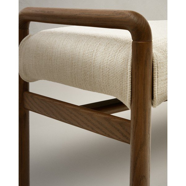 Kreem šenillist pink Macaret - Kave Home-image-3