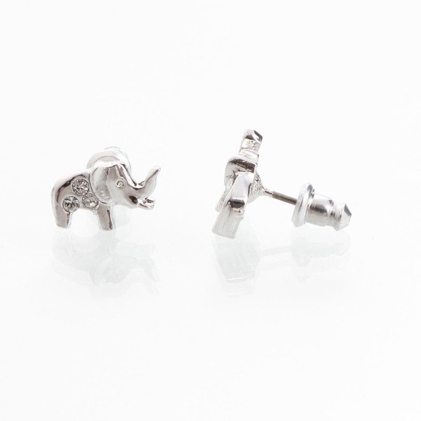 Náušnice se Swarovski Elements Laura Bruni Elephant-image-1