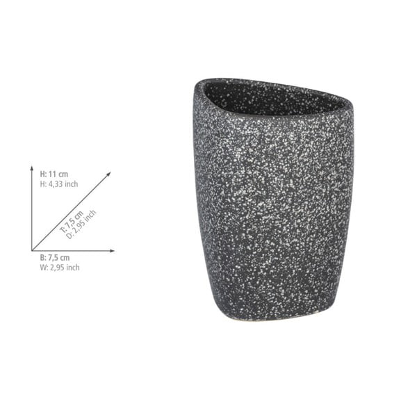 Hall keraamiline tass hambaharjade jaoks Pion - Wenko-image-2