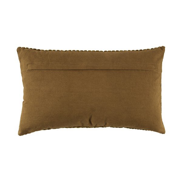 Zelený bavlněný polštář BePureHome, 30 x 50 cm-image-1