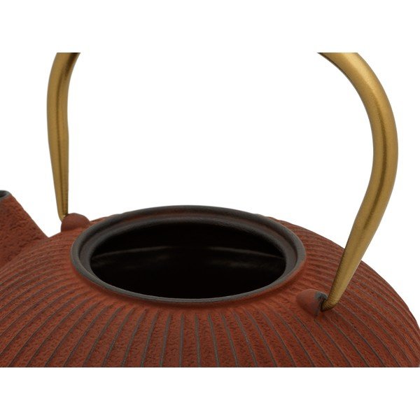 Helepunane malmist teekann 1,1 l Linhai - Bredemeijer-image-2