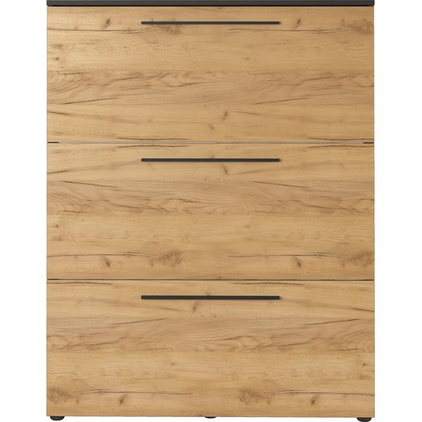 Tumehall tamme värvi hingedega jalatsiriiul Wildomar - Germania-image-3