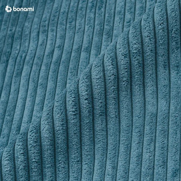 Sinine velvetist diivanimoodul, muutuv  Nihad modular - Bobochic Paris-image-3