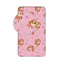 Roosa laste puuvillane lina üheinimesevoodile 90x200 cm Paw Patrol - Jerry Fabrics