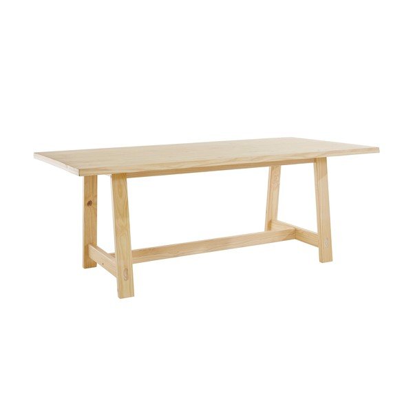 Männipuidust söögilaud 100x200 cm Derby - Støraa-image-1