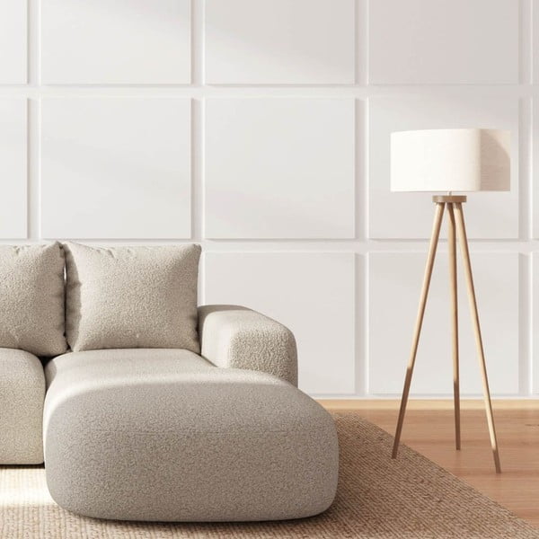 Beež bukleekangast nurgadiivan (parem nurk) Monce - Rodier-image-3