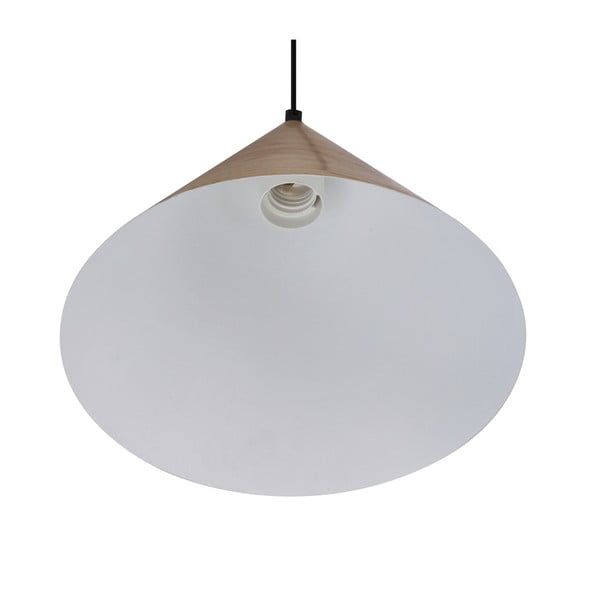 Pruun rippvalgusti klaasist lambivarjuga ø 25 cm Dunca - Candellux Lighting-image-3