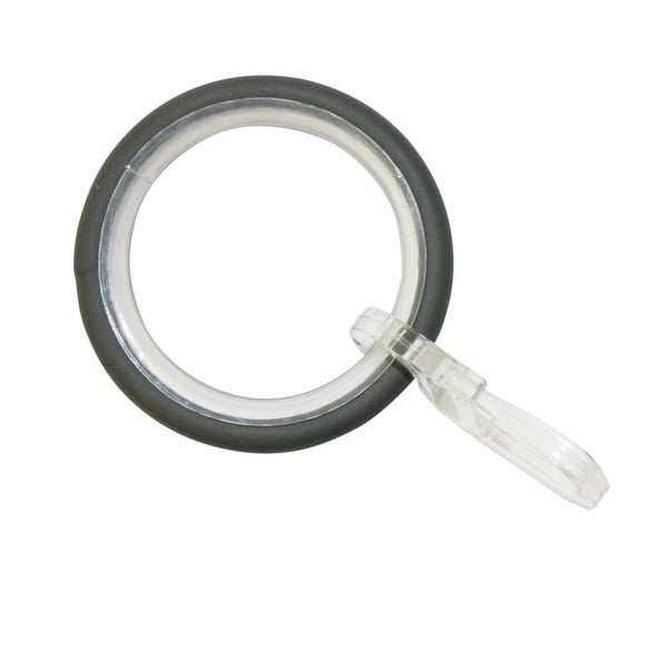 Metall kardinarõngad konksuga komplektis  10 tk Elba – Gardinia