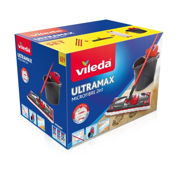 Ultramax ämbri ja põrandamopi komplekt Ultramax - Vileda-image-4