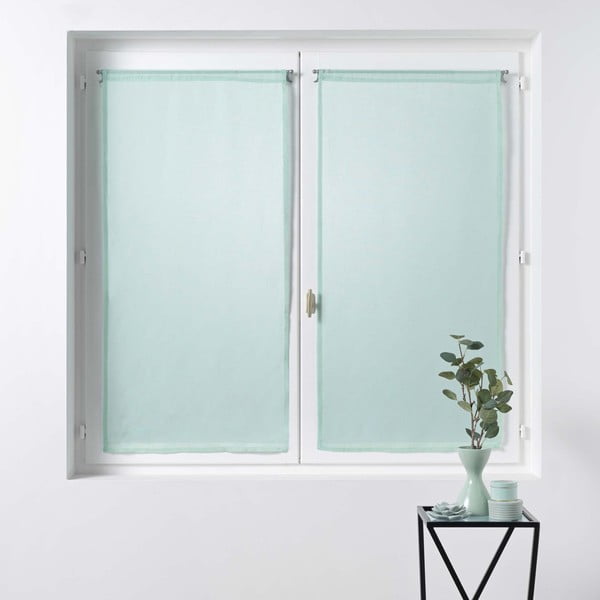 Mündivärvi voile kardinad 2 tk komplektis 60x120 cm Sandra - douceur d'intérieur-image-2