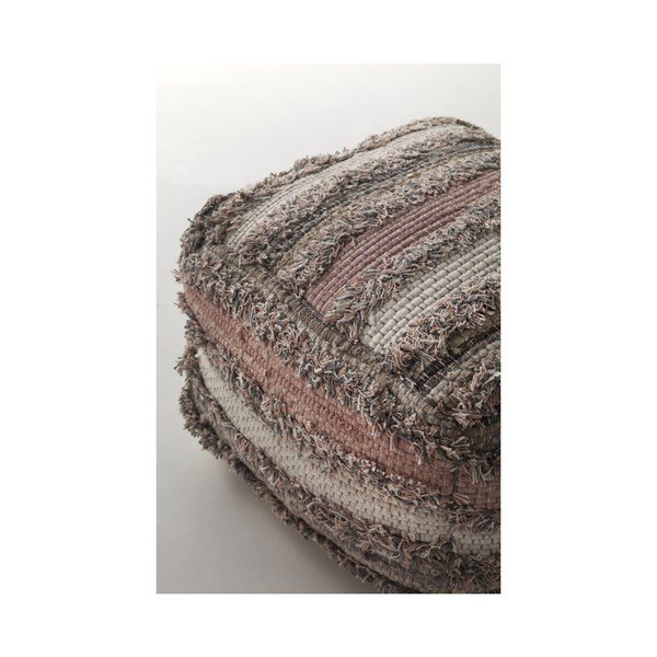 Hall ja roosa mustriga pouf Ceylon - Geese-image-2