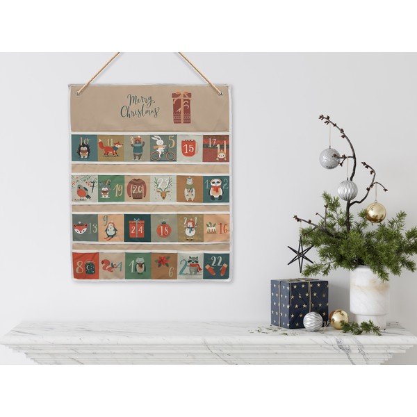 Puuvillane advendikalender Celebrating Animals - Butter Kings-image-1