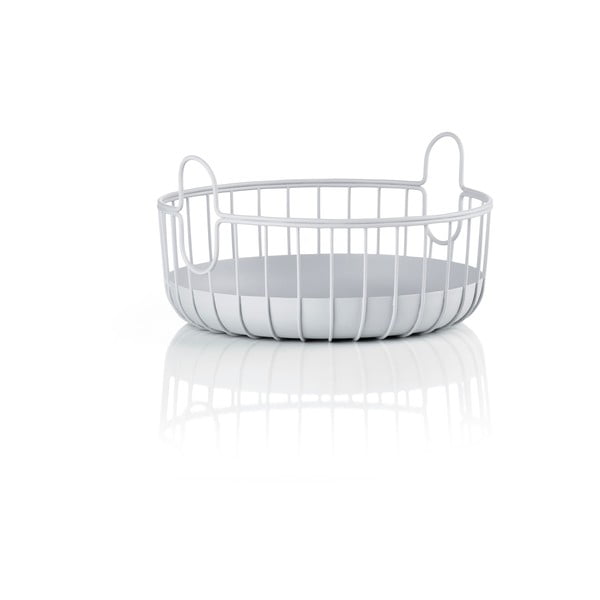 Metallist traatkorv ø 22x8 cm Inu - Zone-image-1