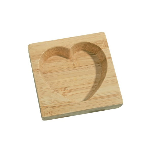 Servírovací bambusová miska Kosova One Heart, 6 x 6 cm
