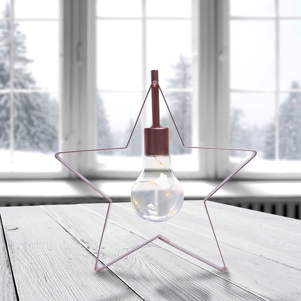 LED-tähega kaunistus, kõrgus 23 cm Prince - DecoKing-image-2