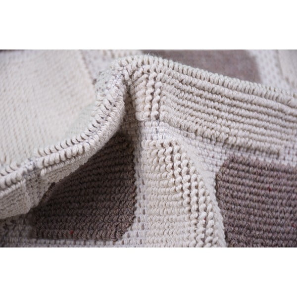 Beež puuvillane vaip , 80 x 200 cm Mozaik - Vitaus-image-3