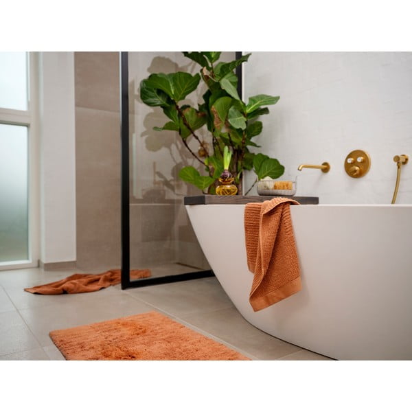 Kollane puuvillane froteerätik 50x70 cm Classic - Zone-image-2