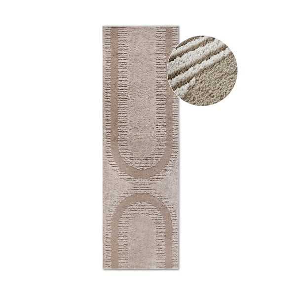 Beež vaip 80x240 cm Bartoux Beige - Elle Decoration