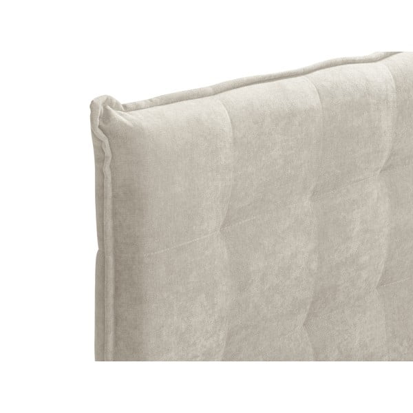 Beež kastipingiga voodi koos hoiualusega 160x200 cm Echaveria - Mazzini Beds-image-4