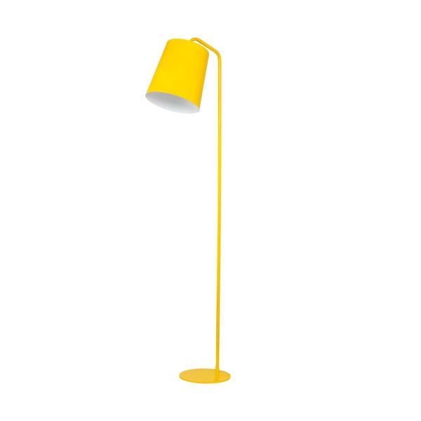 Stojací lampa Elias, žlutá