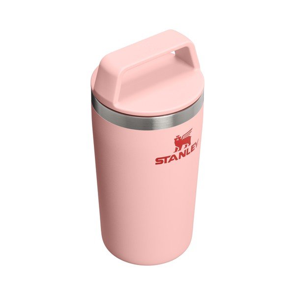 Virsikuvärvi roostevabast terasest termokruus 350 ml Café-To-Go Travel Mug Peach Rose - Stanley-image-3