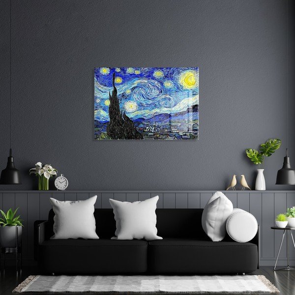 Klaasist maal 70x50 cm Vincent van Gogh - Wallity-image-2
