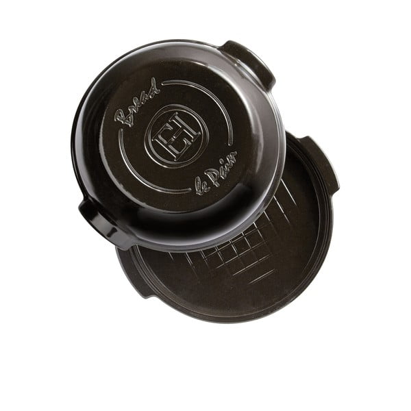 Must keraamiline leivavorm , ⌀ 29,5 cm - Emile Henry-image-1