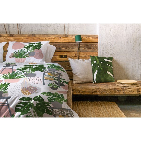 Puuvillane voodipesu , 140 x 200 cm Green Home - Butter Kings-image-1