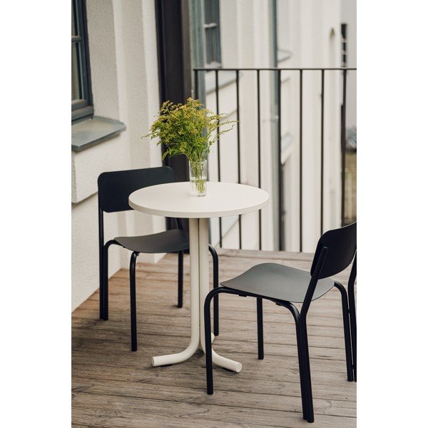 Metallist ümmargune aiasöögilaud ø 59 cm Nokk - noo.ma-image-1