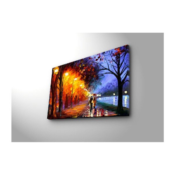 Maal lõuendil Sügisene jalutuskäik, 70 x 45 cm - Wallity-image-3