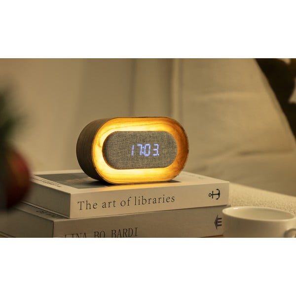 Digitaalne äratuskell Lumos Ash - Gingko-image-4