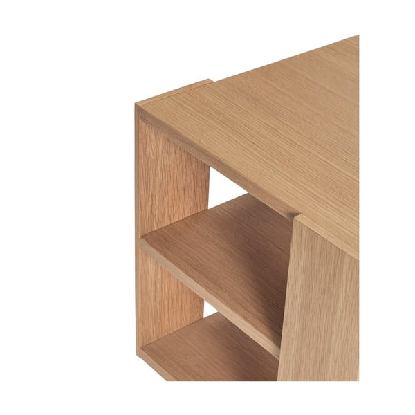 Tammepuidust külglaud 37x37 cm Merge - Hübsch-image-2