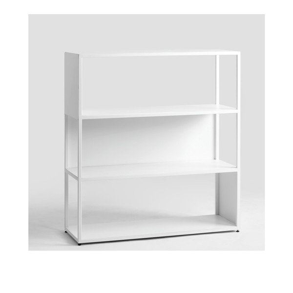 Bílá knihovna Custom Form Hyller Side, výška 110 cm-image-1