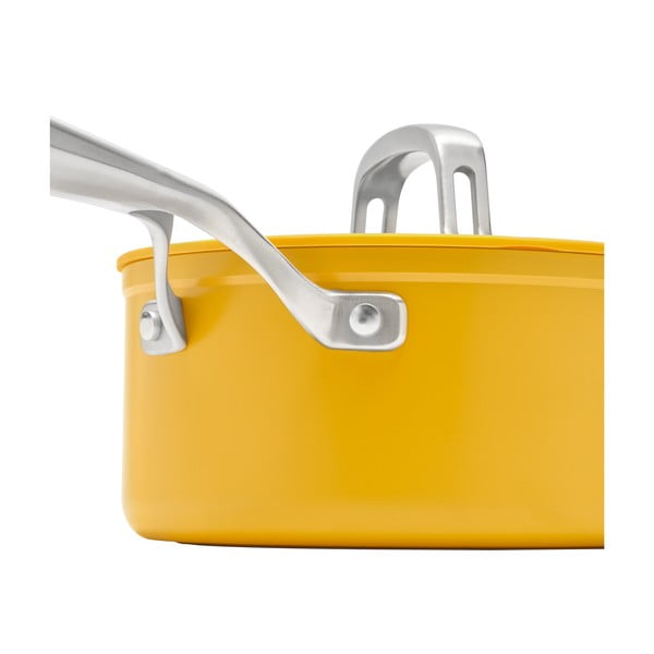 Alumiiniumist pott induktsioonpliidile koos kaane ja mittenakkuva pinnaga  2,4 l Meda 3.0 - FABINI-image-3